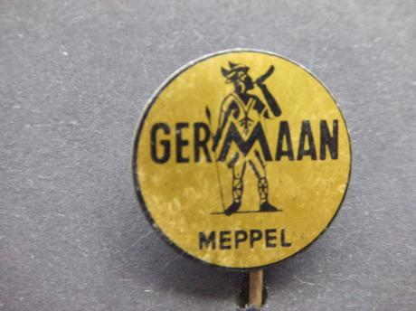 Germaan fietsenfabriek Meppel geel logo